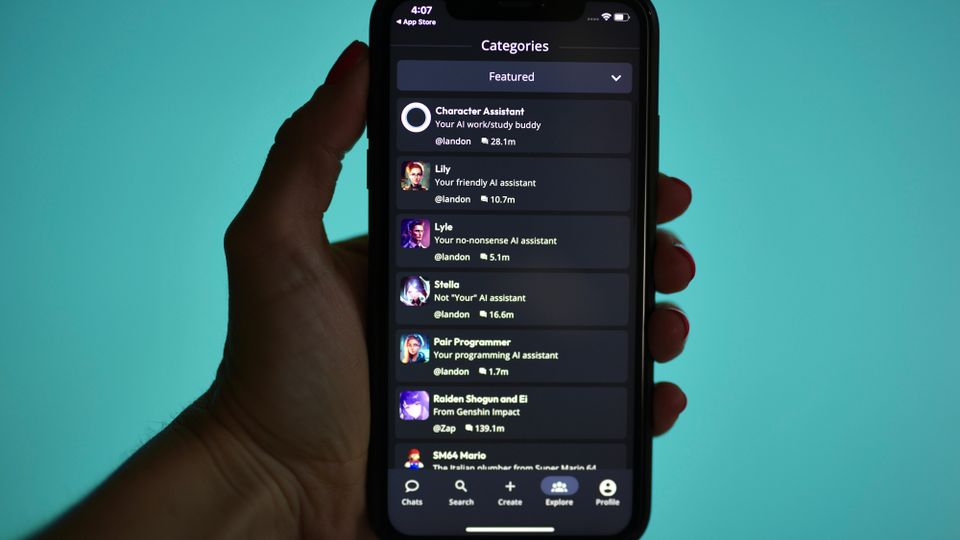 Character.ai addiction